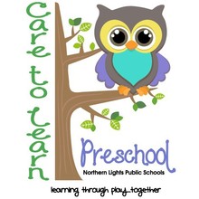 Northern Lights Public Schools Care to Learn Preschool Logo